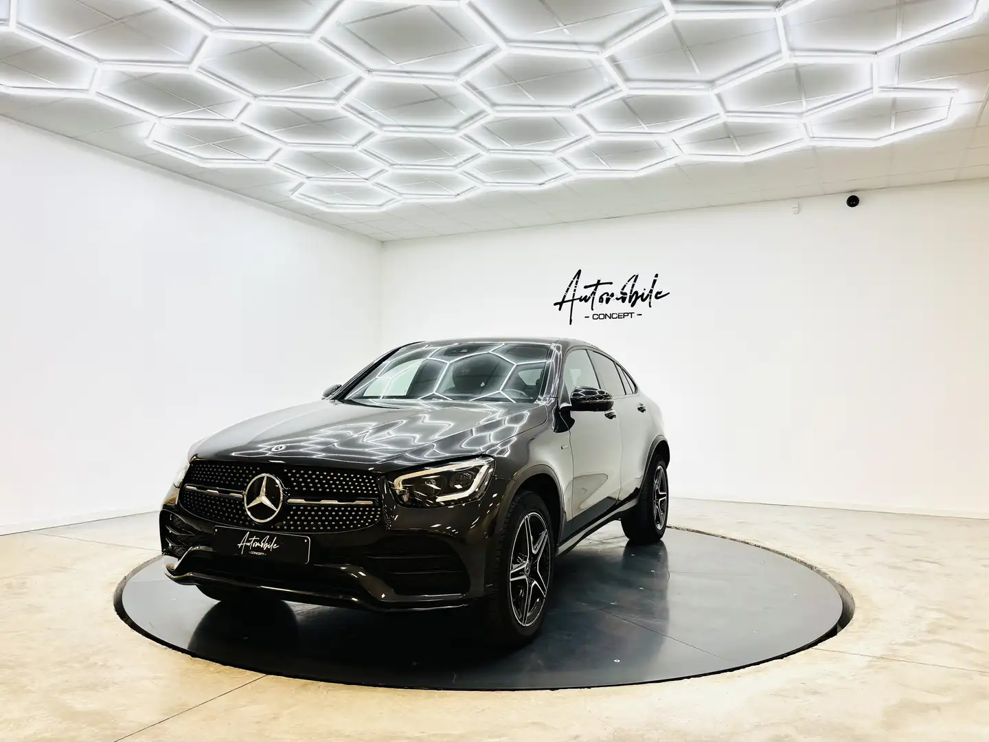 Mercedes-Benz GLC 300 ✅️COUPE ✅1AN GARANTIE✅FACELIFT✅PACK AMG✅PANO Szürke - 1
