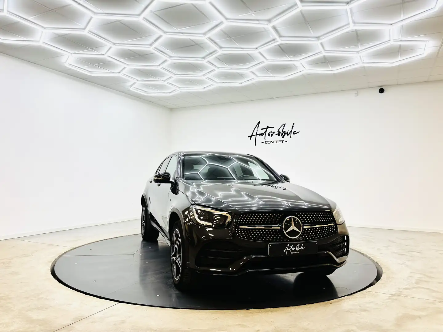 Mercedes-Benz GLC 300 ✅️COUPE ✅1AN GARANTIE✅FACELIFT✅PACK AMG✅PANO Szürke - 2