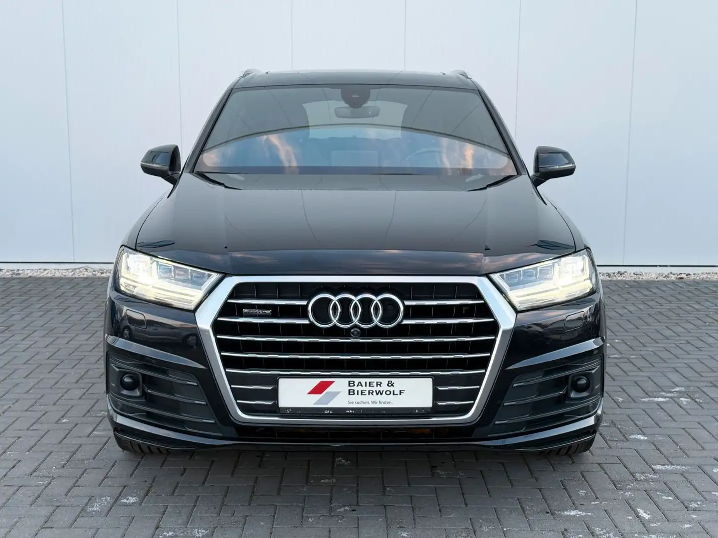 Audi Q7 3.0 TDI quattro S LINE AHK LUFT PANO KEYLESS Schwarz - 2