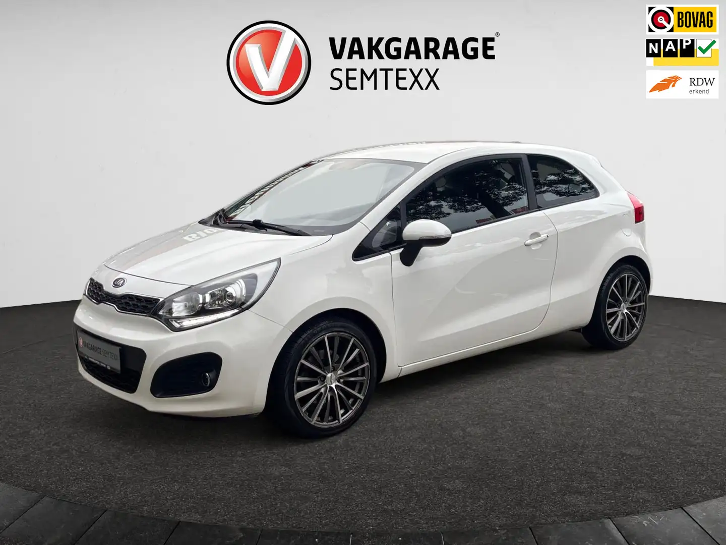 Kia Rio 1.4 CVVT Plus Pack | Automaat | Airco | Cruise | L Weiß - 1