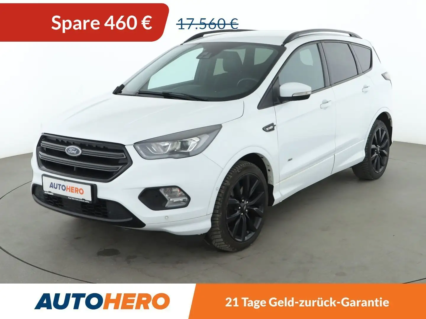 Ford Kuga 1.5 EcoBoost ST-Line Aut.*NAVI*ACC*CAM*SPUR* Wit - 1