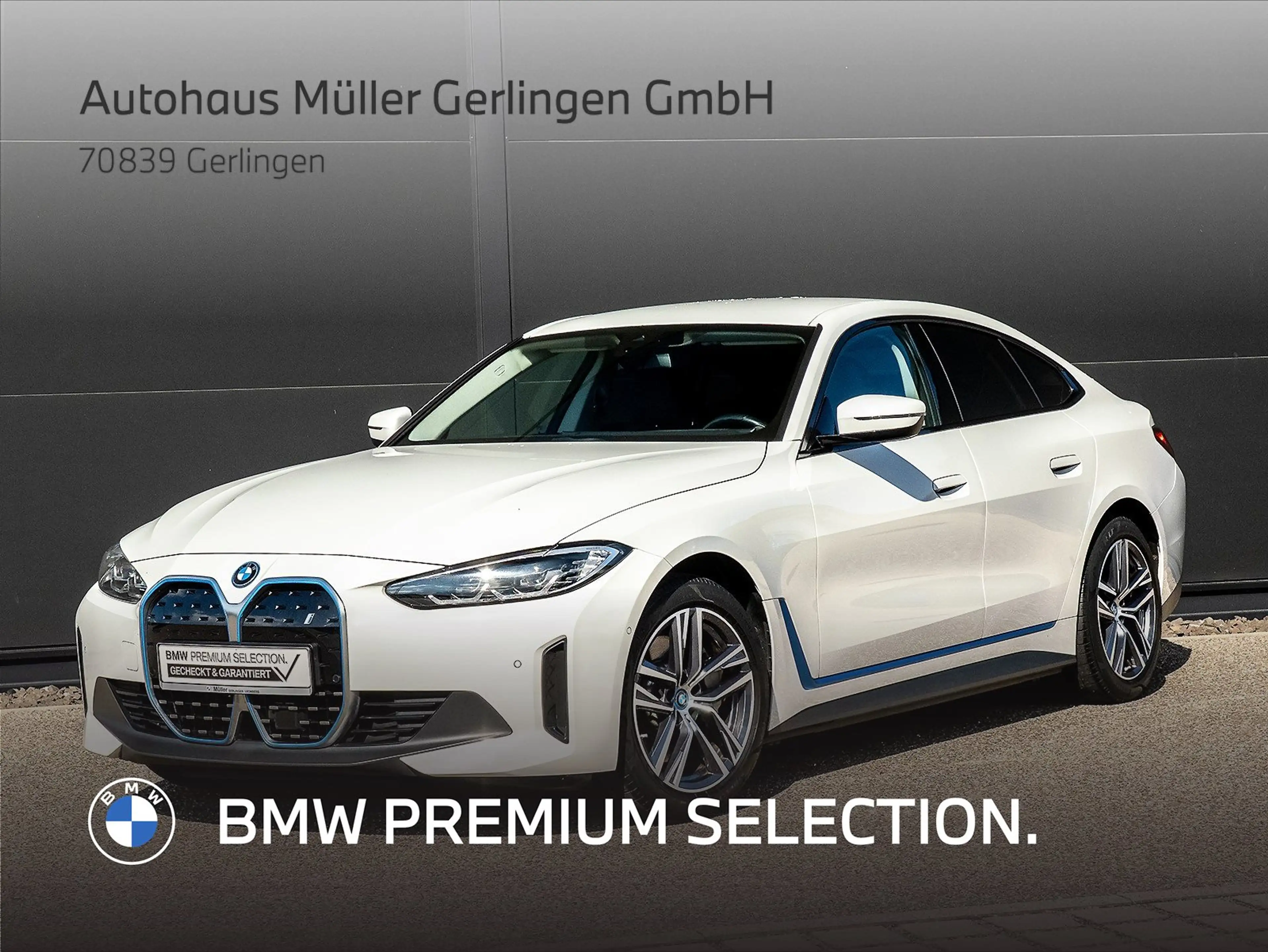 BMW i4 eDrive40 Gran Coupé ACC AHK HiFi DAB Cam 1VB