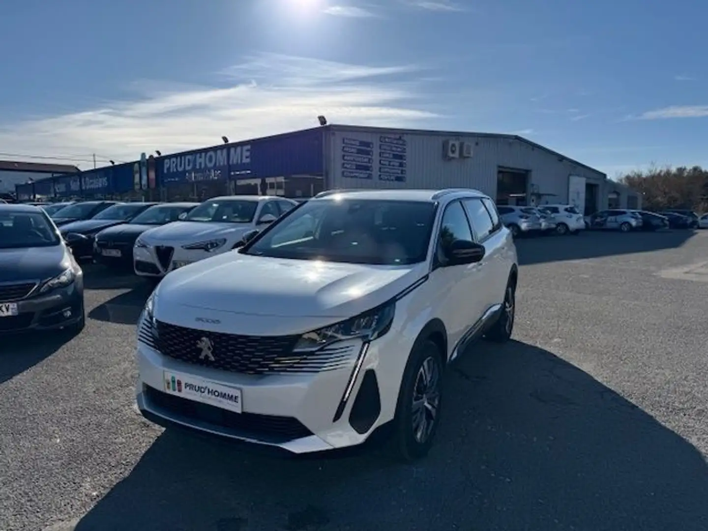 Peugeot 5008 1.5 BLUEHDI 130CH S\u0026S ALLURE PACK EAT8 Blanc - 1