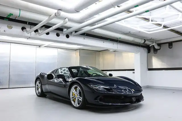 Ferrari 296 GTS Passenger Display Blu Pozzi