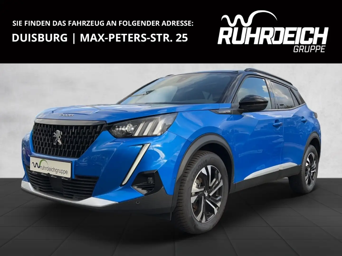 Peugeot 2008 GT 1.5 BlueHDi 130  NAVI+SITZHZG+PDC v/h+CAM+ Kék - 1