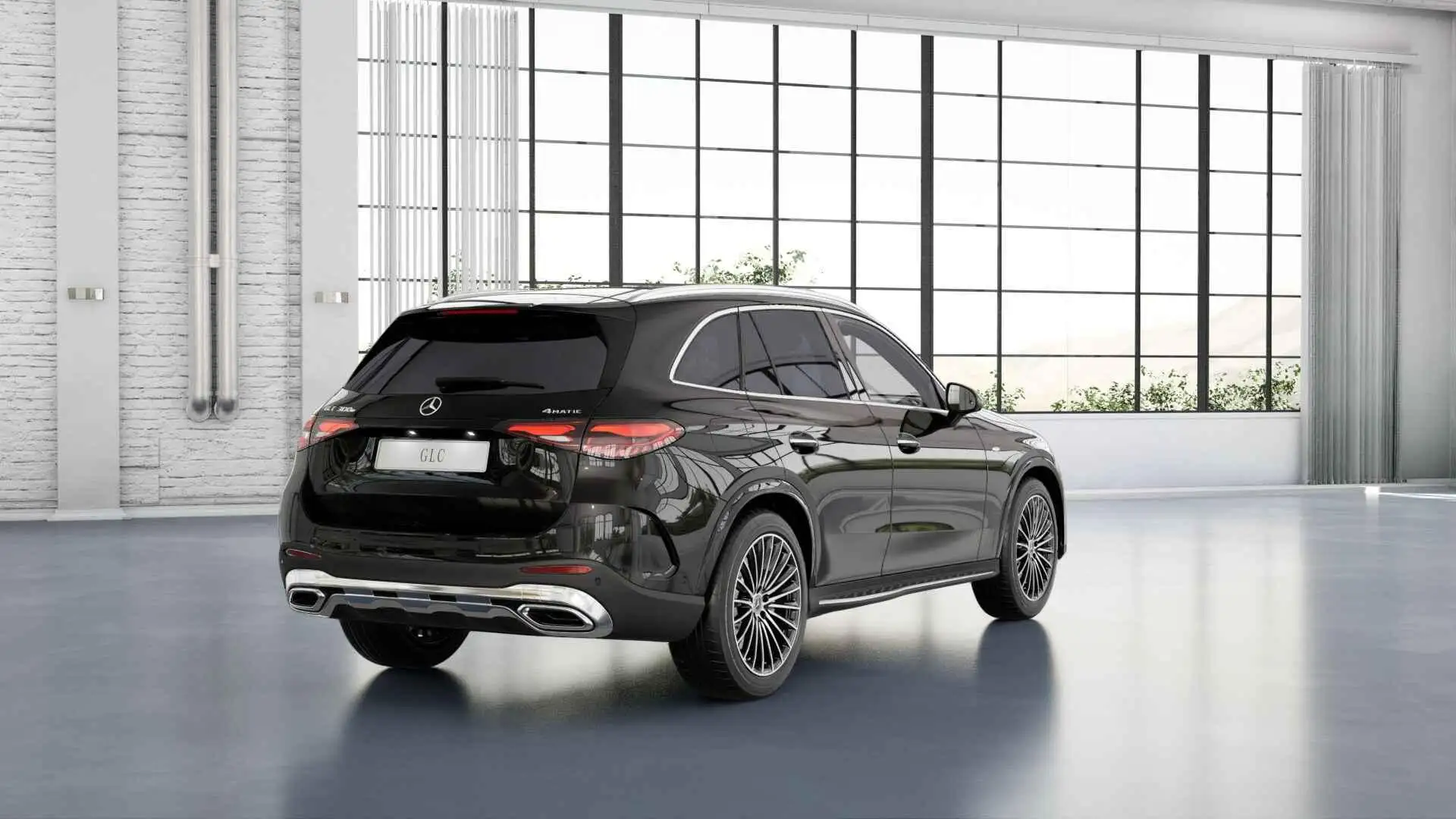 Mercedes-Benz GLC 300 300e 4MATIC AMG Line Noir - 2