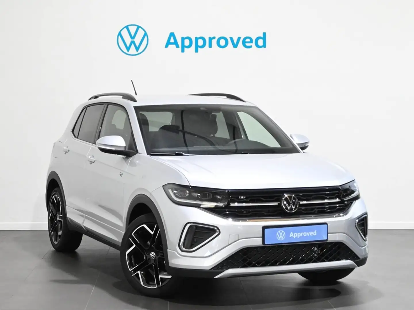 Volkswagen T-Cross 1.0 TSI R-Line 85kW Plateado - 1