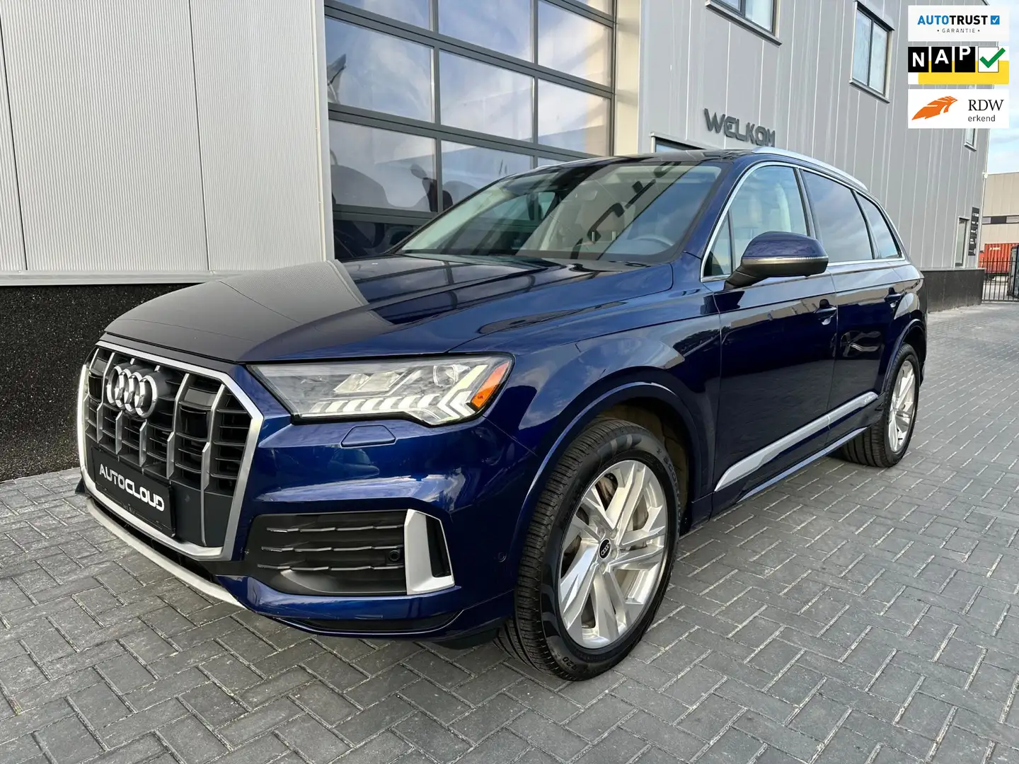 Audi Q7 45 2.0 TFSI Quattro Bleu - 1