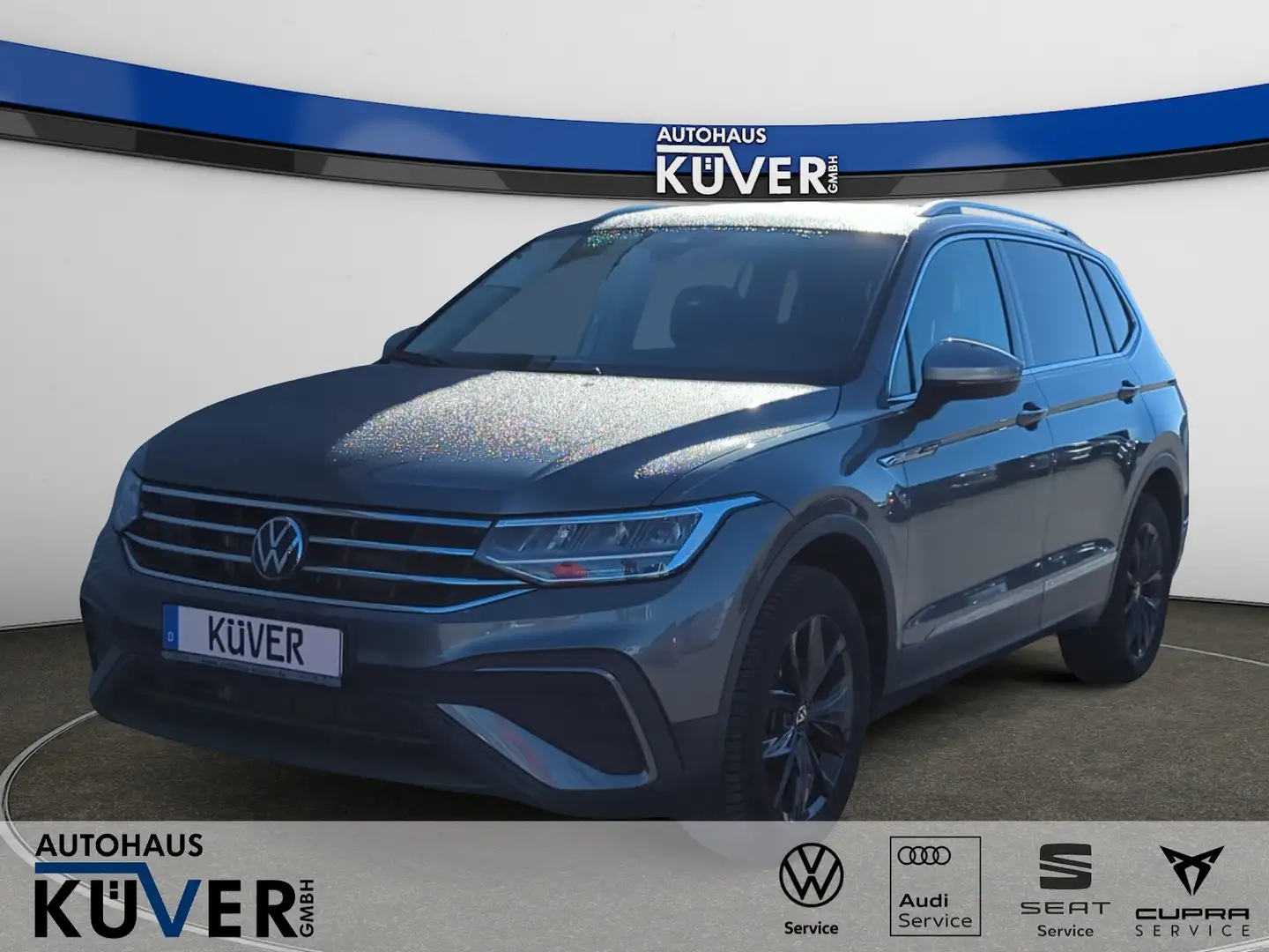 Volkswagen Tiguan Allspace 2,0 TDI DSG Move Navi+AHK+ACC+7S Grau - 1