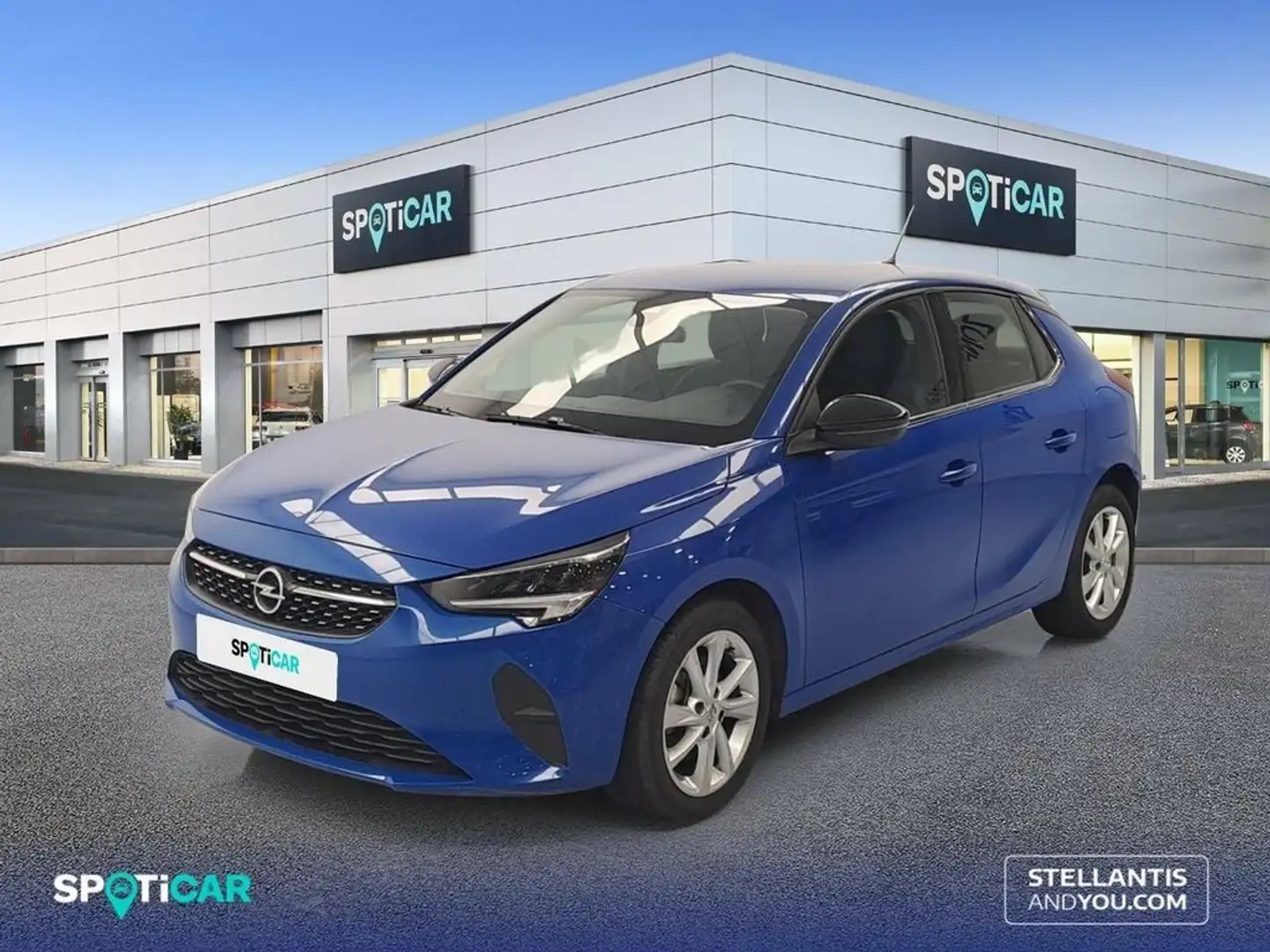 Opel Corsa 1.2T XHL S/S Elegance 100 Blau - 1