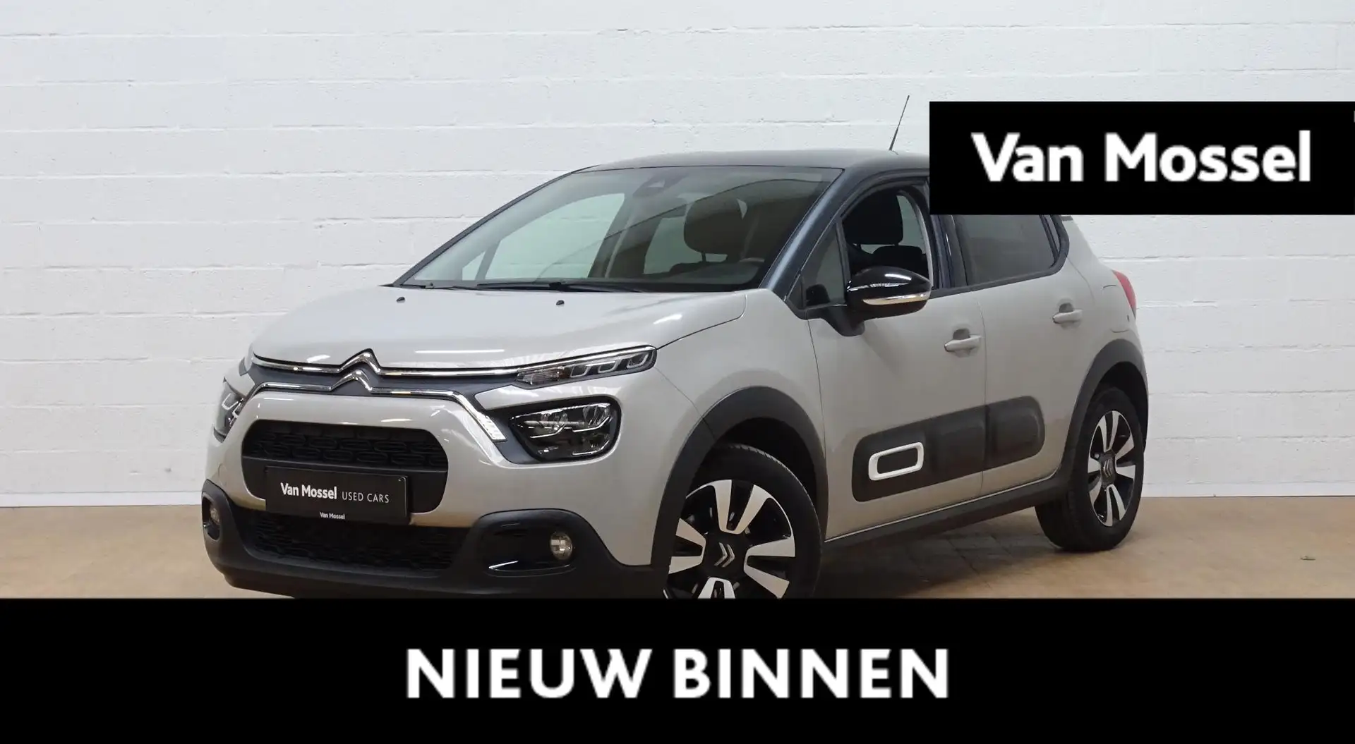 Citroen C3 1.2T Max+gps+parkeerhulp achteraan Beige - 1