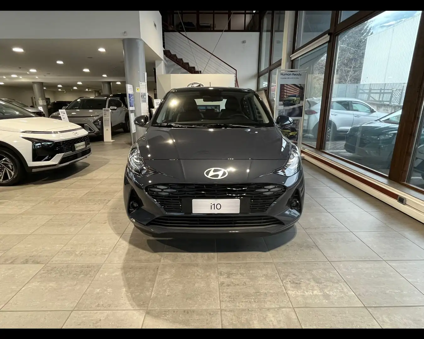 Hyundai i10 PE MY25 5P 1.0 AT CONNECTLINE CON ROTTAMAZIONE Grigio - 2