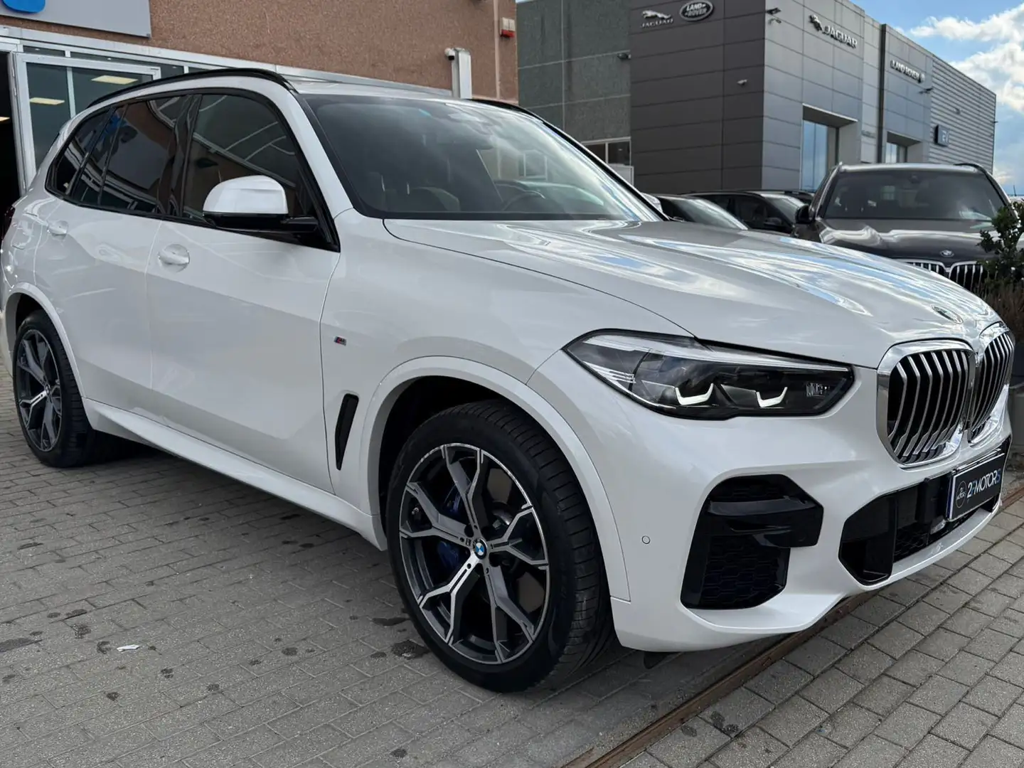 BMW X5 xdrive40d mhev 48V Msport auto Bianco - 1