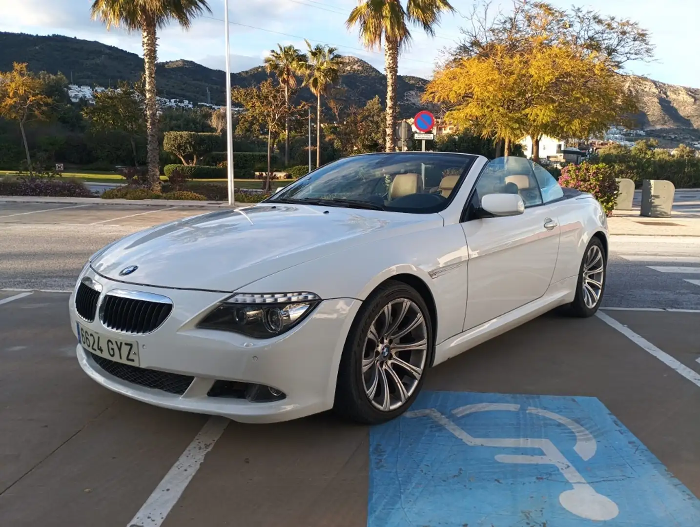 BMW 635 635dA Cabrio Blanco - 1