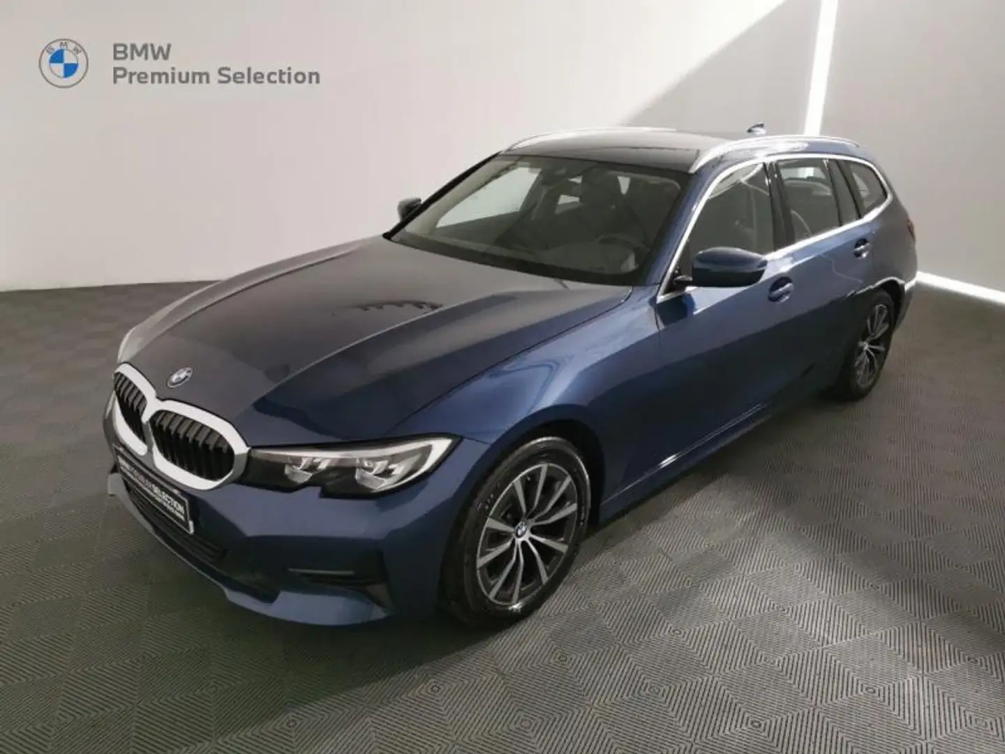 BMW 318 318dA MH 150ch Business Design Bleu - 1