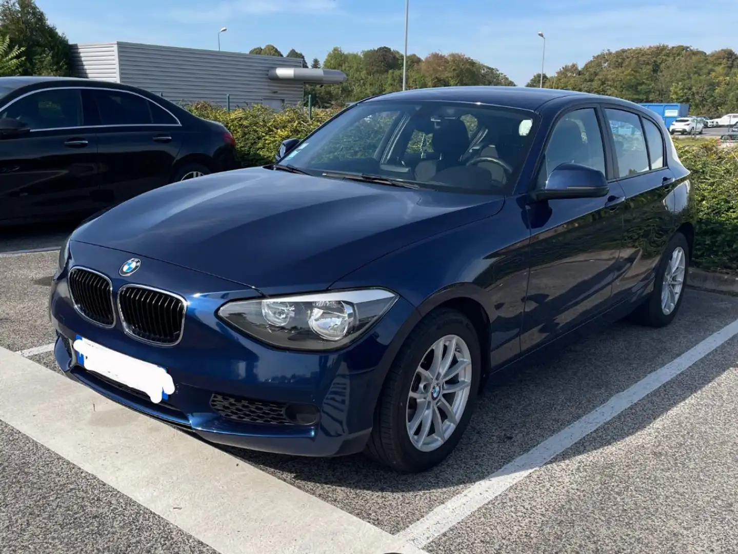 BMW 116 SERIE 1 F20 136 ch Lounge A Bleu - 1