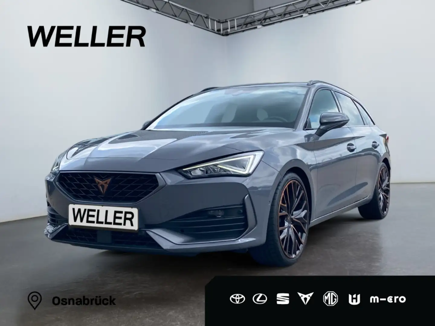 CUPRA Leon ST 2.0 TSI 4Drive DSG VZ *AHK*Pano*CAM*SHZ* Grau - 1