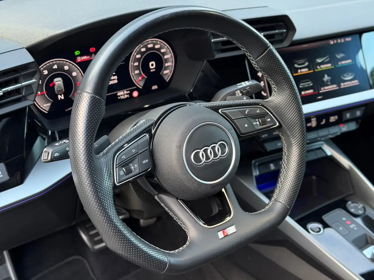Audi A3 Sportback 35 TFSI S edition Full Black Matrix, миниатюра 25