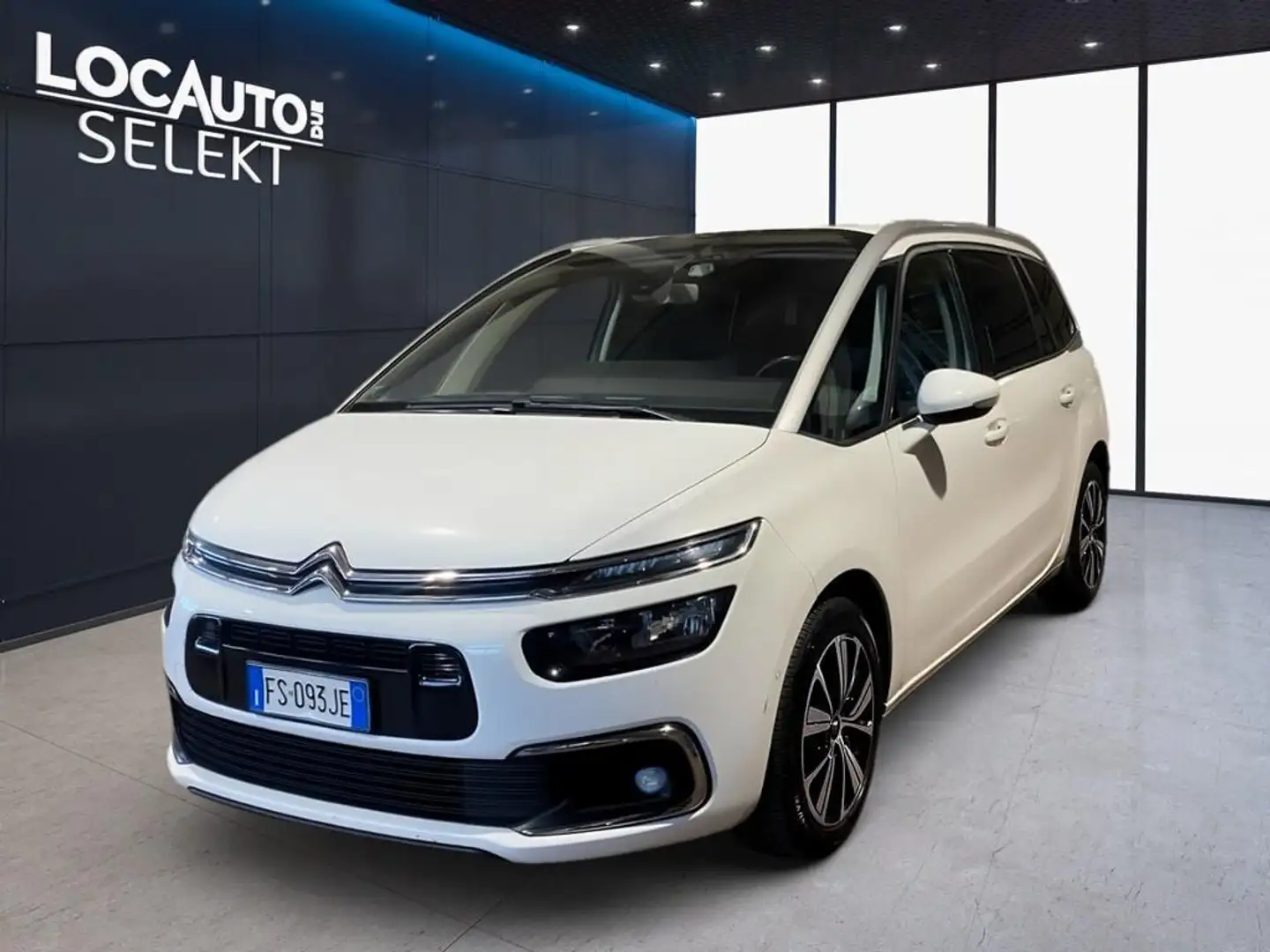 Citroen Grand C4 Picasso 1.6 bluehdi Shine s&s 120cv Білий - 1