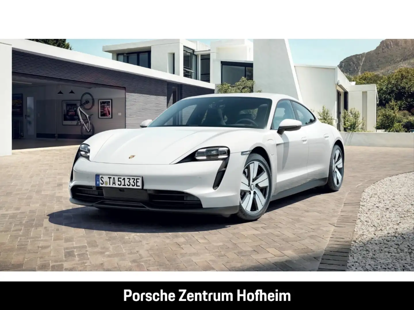 Porsche Taycan 19-Zoll nur 32.296 km 1-Hand Sport-Chrono Weiß - 1