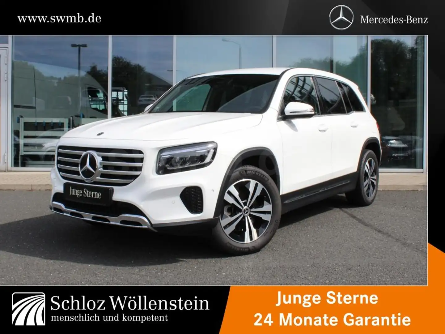 Mercedes-Benz GLB 220 d 4M Progressive/LED/DISTRONIC/EDW/RfCam Weiß - 1