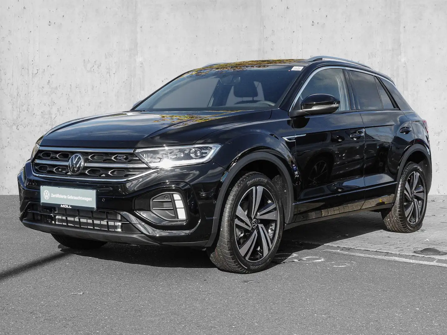 Volkswagen T-Roc 1.5 TSI R-Line ALU LED PLUS PDC Schwarz - 2