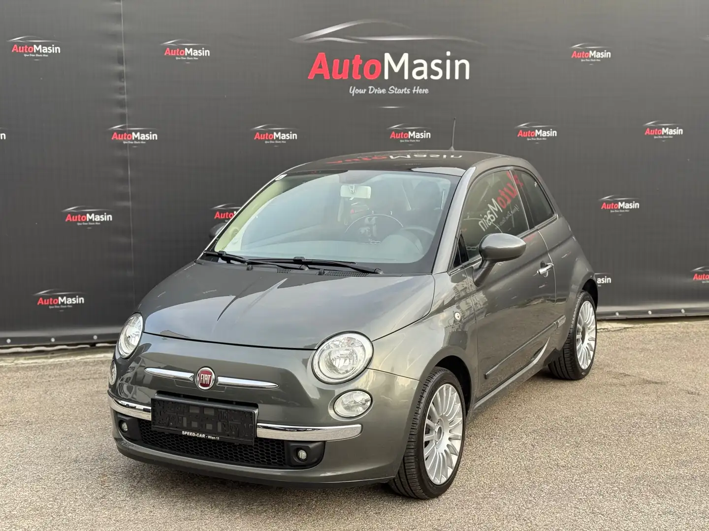 Fiat 500 500 1,2 69 Lounge Dualogic Lounge Grau - 1