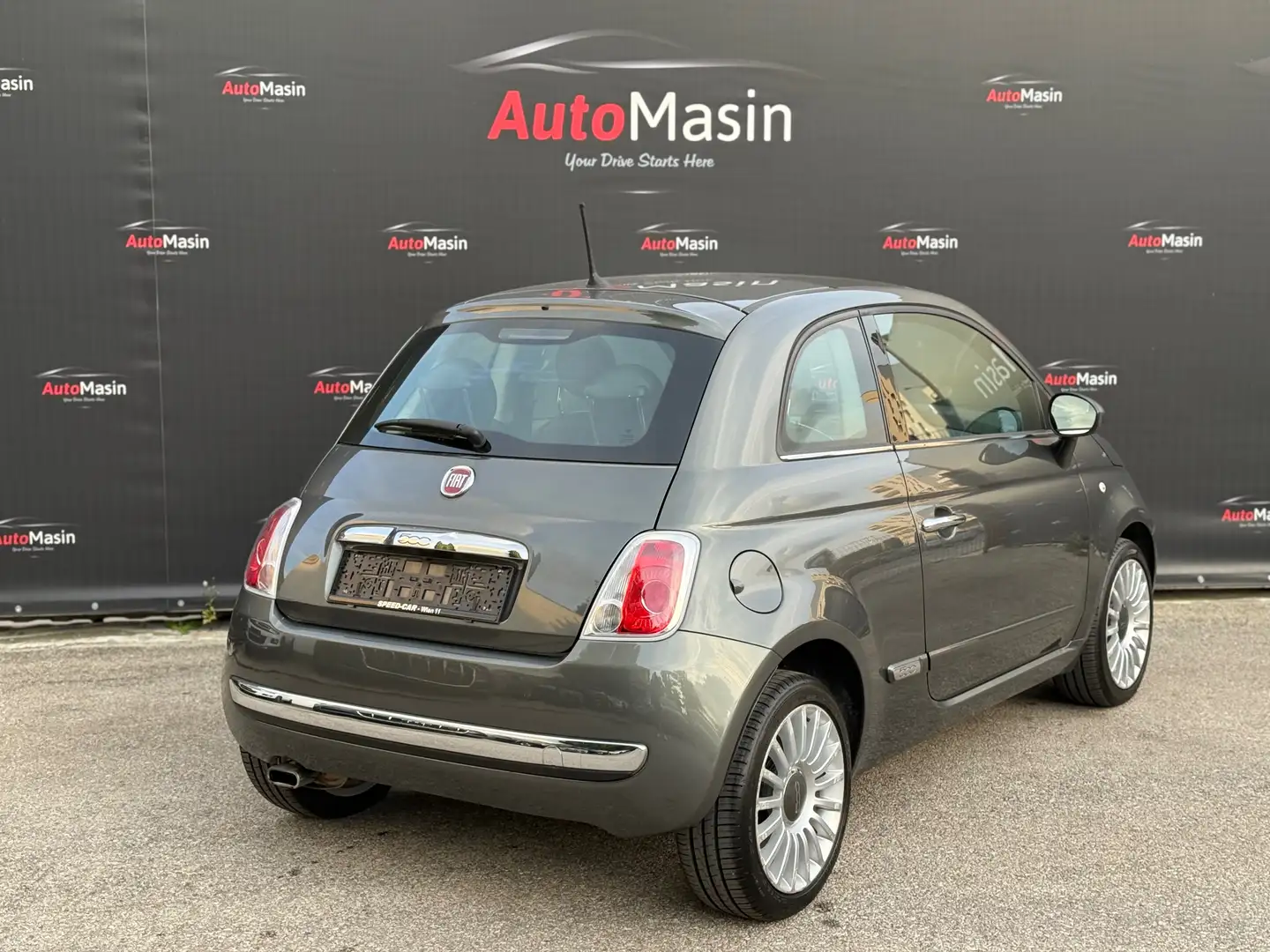 Fiat 500 500 1,2 69 Lounge Dualogic Lounge Grau - 2