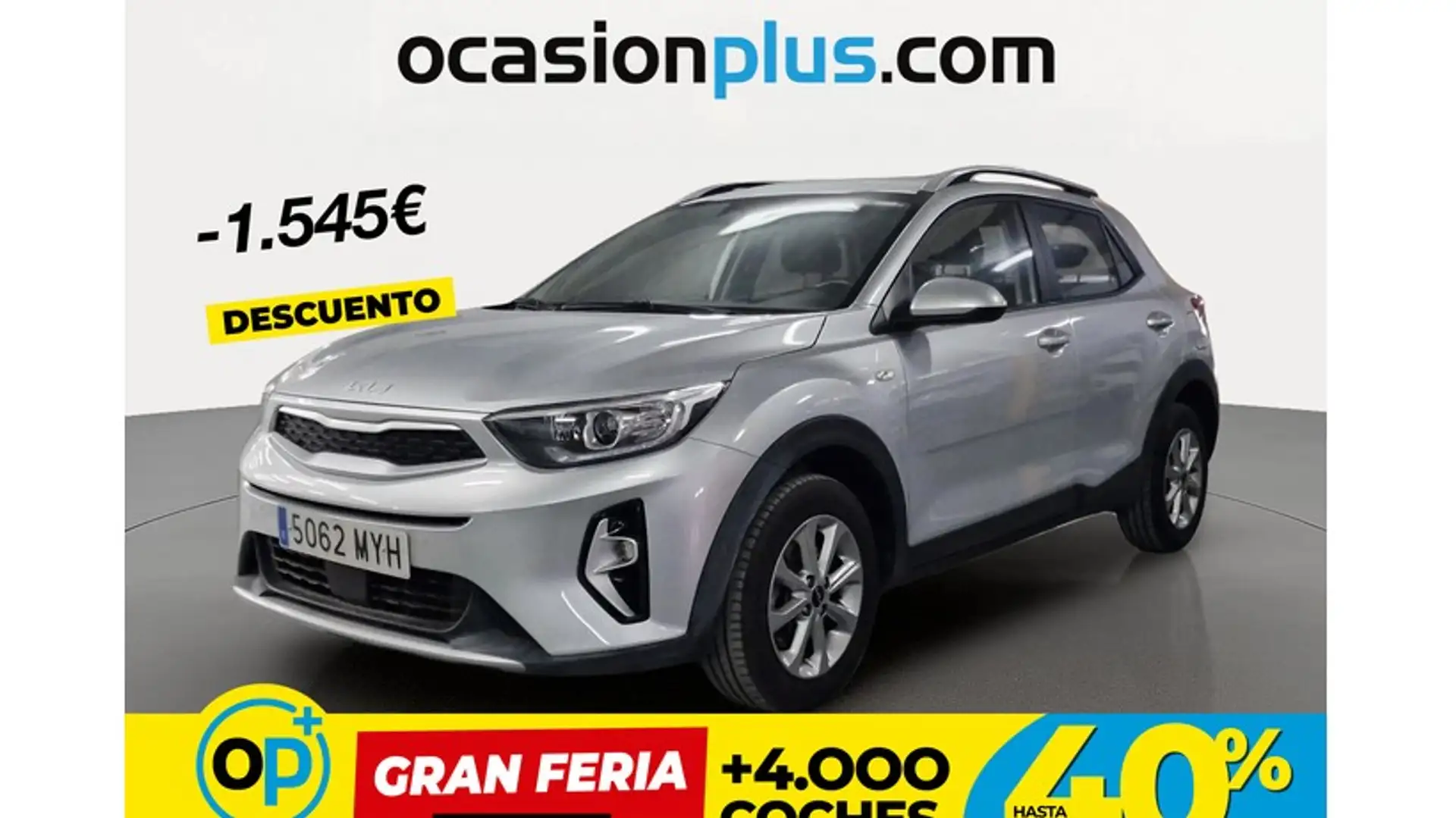 Kia Stonic 1.2 DPi Drive Plateado - 1