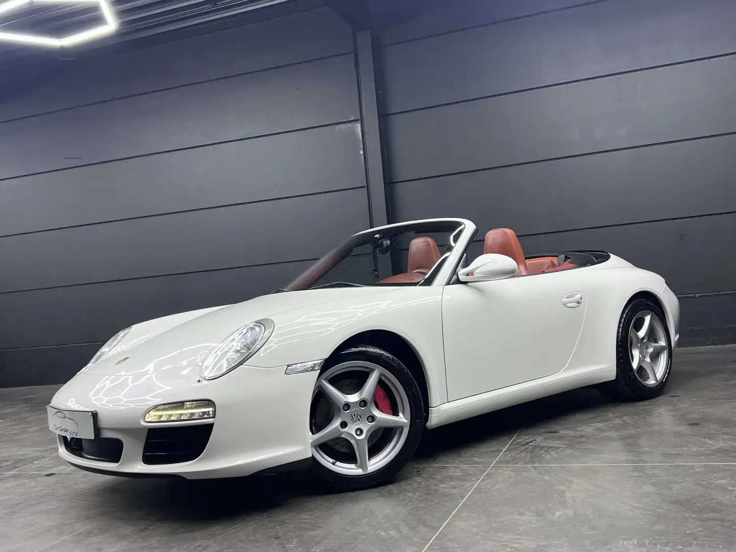 Porsche 997 997.2 Carrera PDK Cabriolet / Facelift / BTW aftr. Blanc - 1