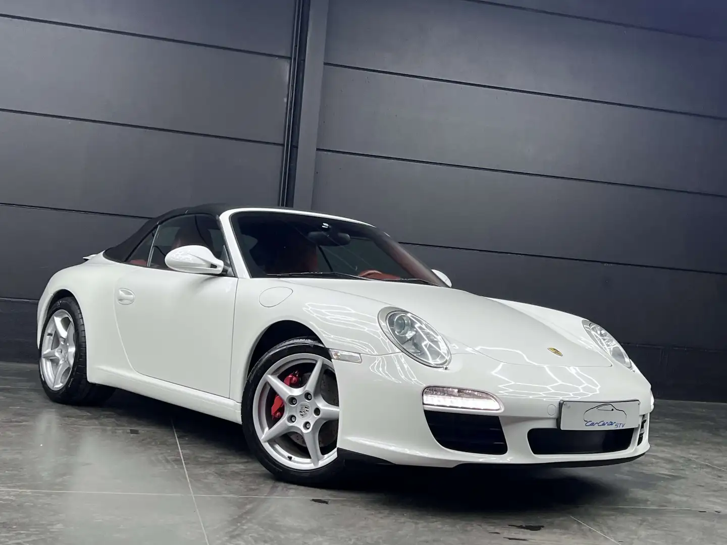 Porsche 997 997.2 Carrera PDK Cabriolet / Facelift / BTW aftr. Blanc - 2
