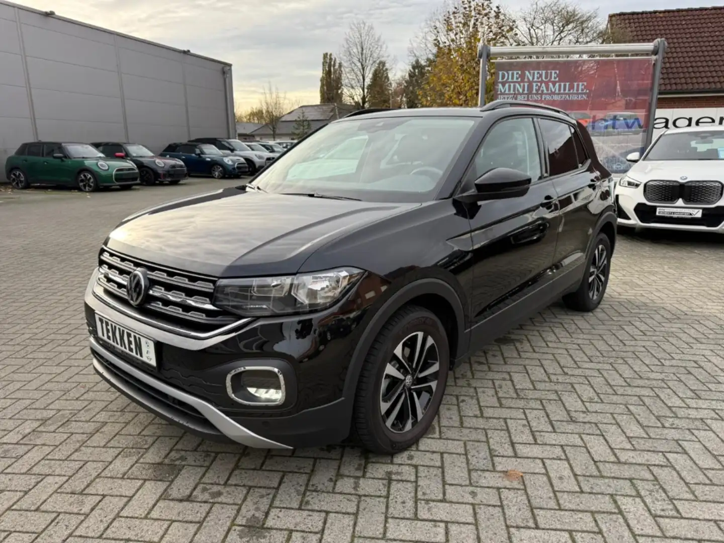Volkswagen T-Cross United/LED/Navi/SHZ/Allwetter Schwarz - 1