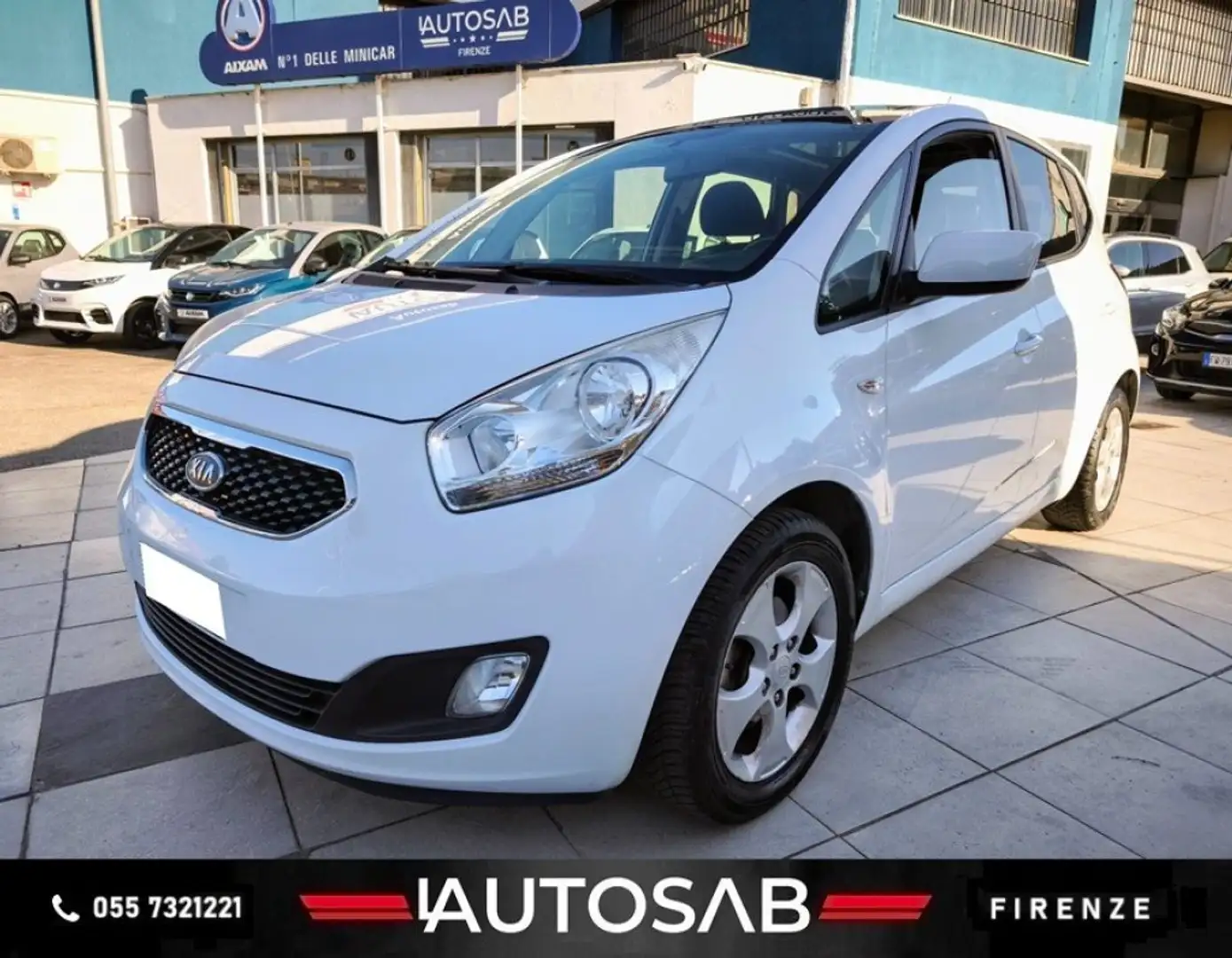 Kia Venga 1.4 CVVT Tetto Panorama Neo Patentati Bianco - 1