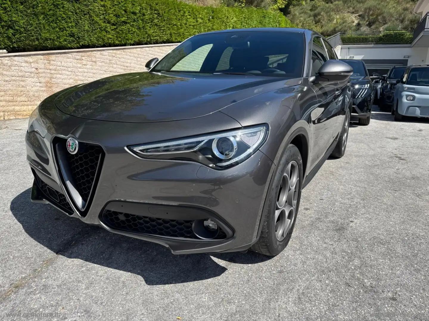 Alfa Romeo Stelvio 2.2 T.diesel 190CV AT8 Q4 Sprint Grigio - 1