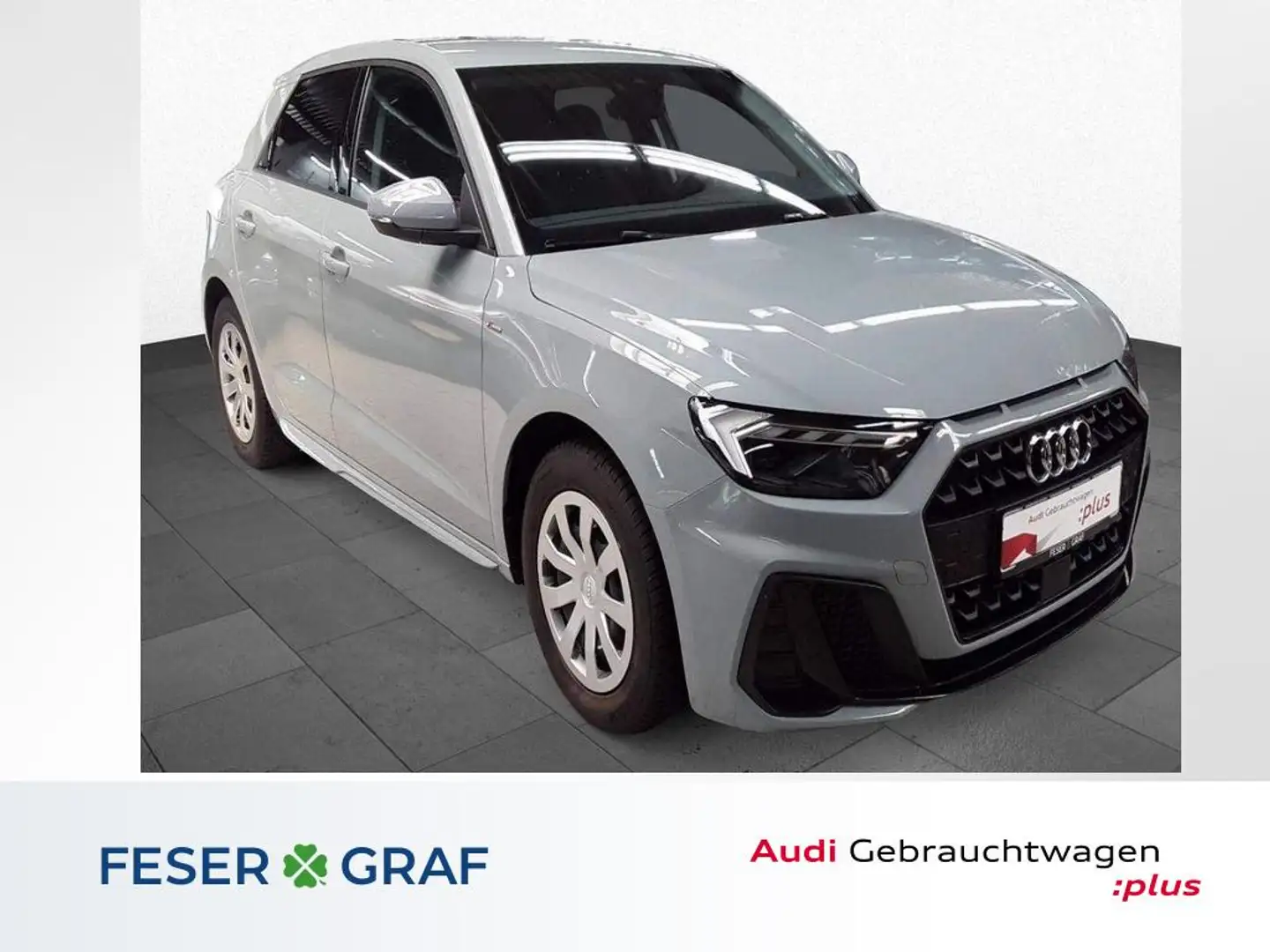 Audi A1 Sportback 30 TFSI S-tro. S line. +LED+CarPlay+SITZ Grijs - 1