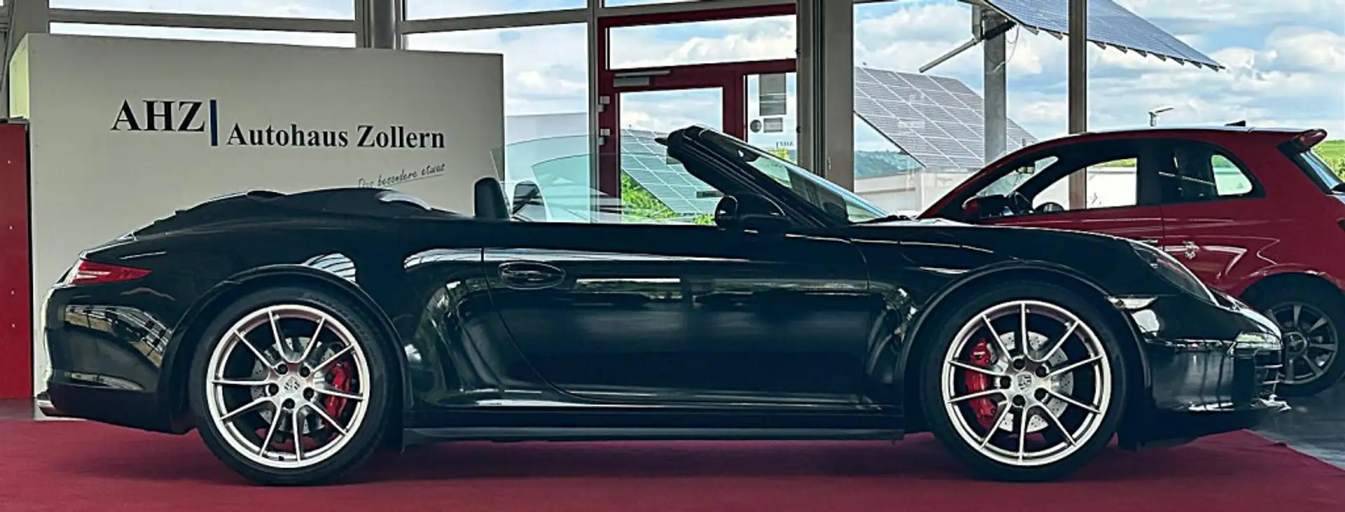 Porsche 991 911 Carrera 4S Cabriolet Chrono AGA PASM Noir - 2