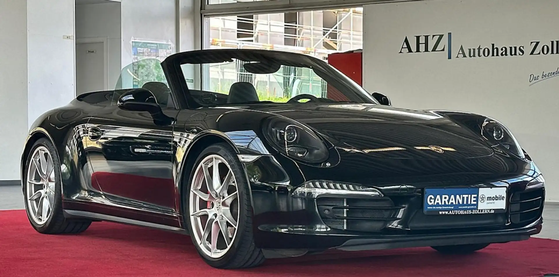 Porsche 991 911 Carrera 4S Cabriolet Chrono AGA PASM Noir - 1