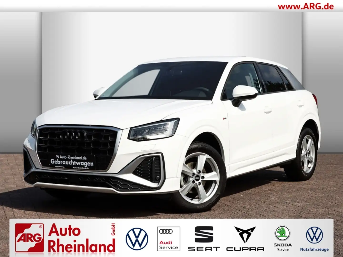 Audi Q2 S line 35 TFSI S tronic KLIMA/SITZHZ/PDC/GANZJR. Blanc - 1