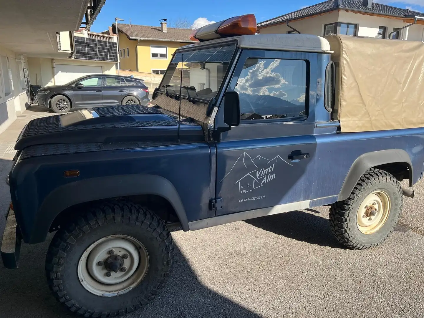 Land Rover Defender DEFENDER 90 E HD PICK UP LKW Blau - 2