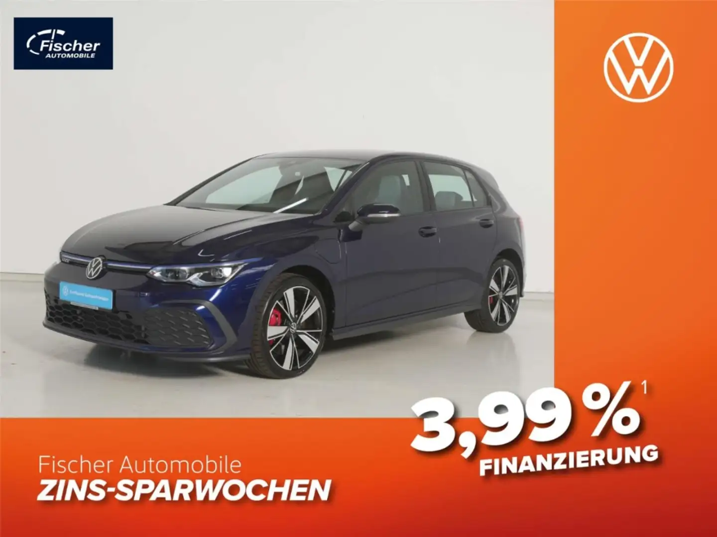 Volkswagen Golf 1.4 eHybrid GTE DSG AHK/Matrix/NAV/Standhz. Bleu - 1