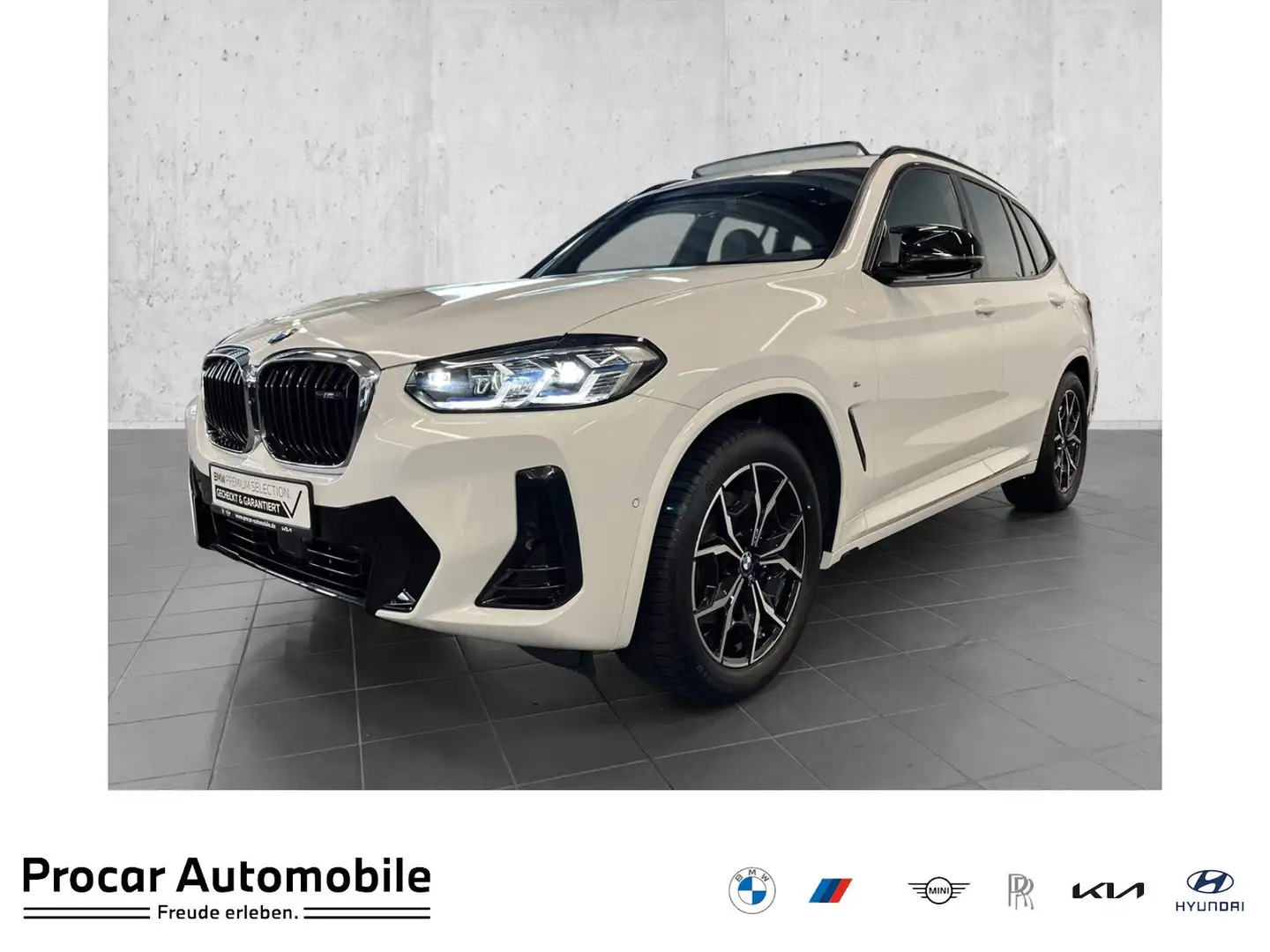 BMW X3 M 40i M Sport HUD PANO ACC AHK 360°KAM RFK LM Weiß - 1