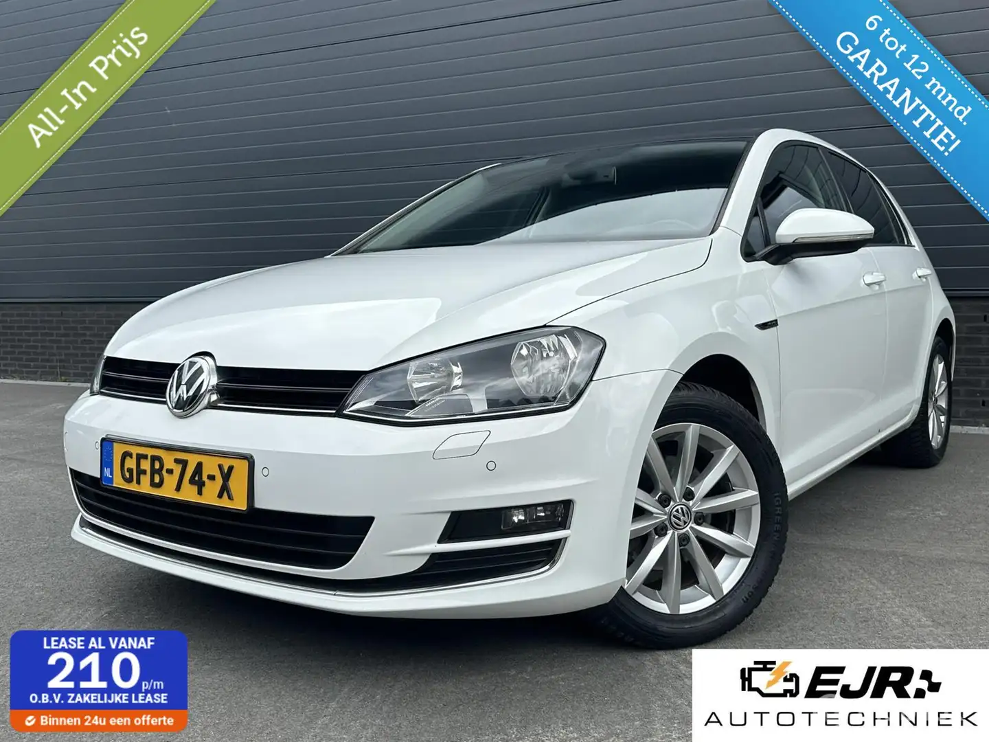 Volkswagen Golf 5DRS 1.2 TSI LOUNGE PANODAK*CLIMA*CRUISE*PDC Wit - 1