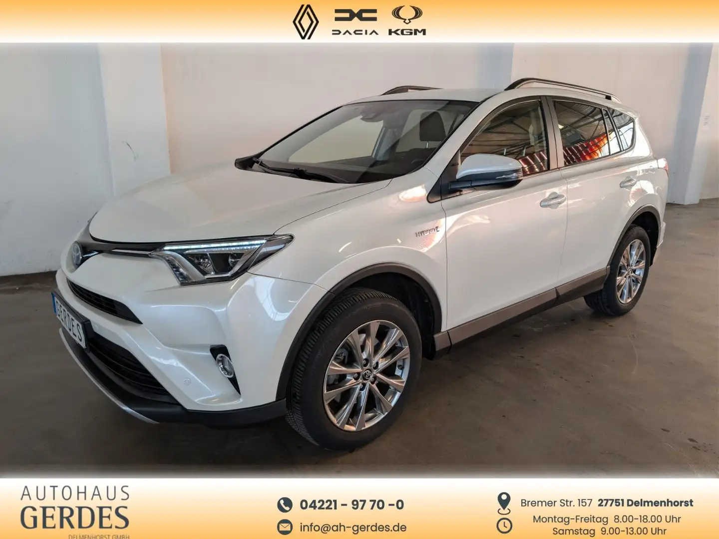Toyota RAV 4 RAV4 Hybrid Edition Weiß - 1