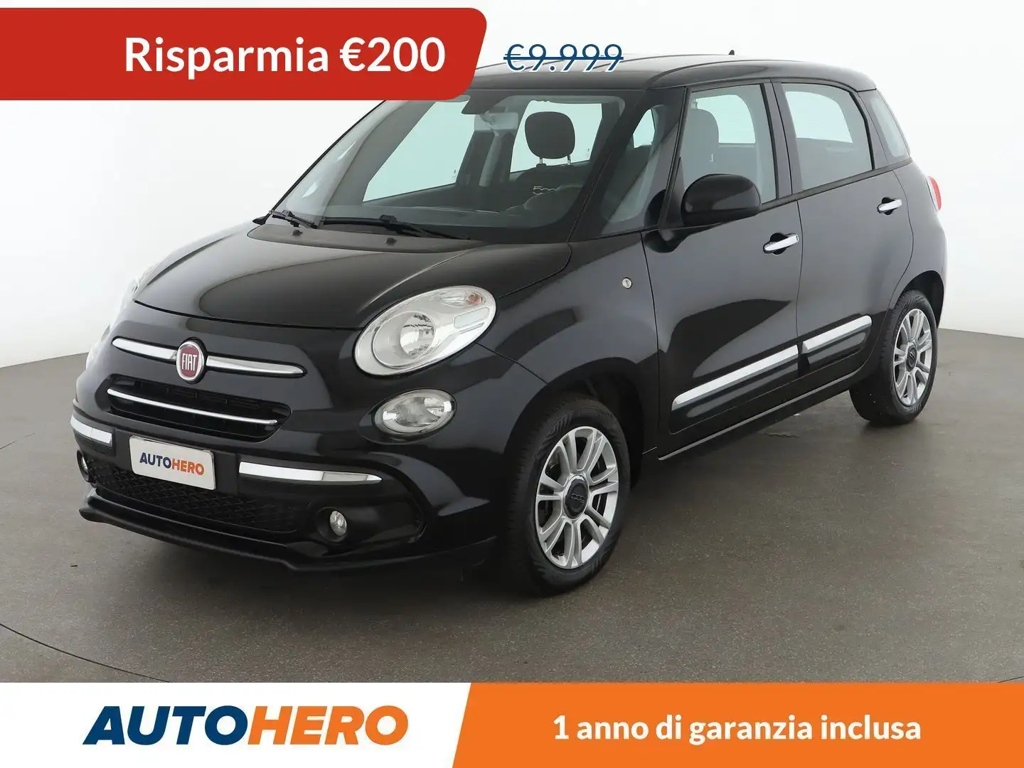 Fiat 500L 1.6 JTDM Pop Star 120 CV Nero - 1