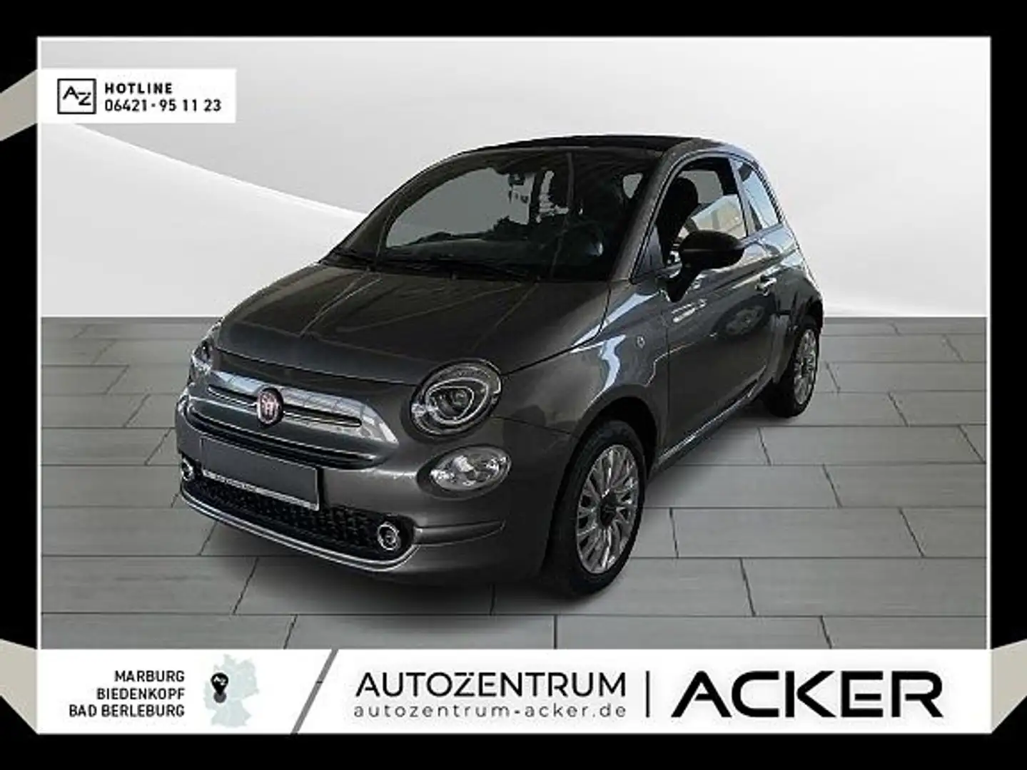 Fiat 500C 1.0 GSE Hybrid *Komfort-Paket* -29%* Grau - 1