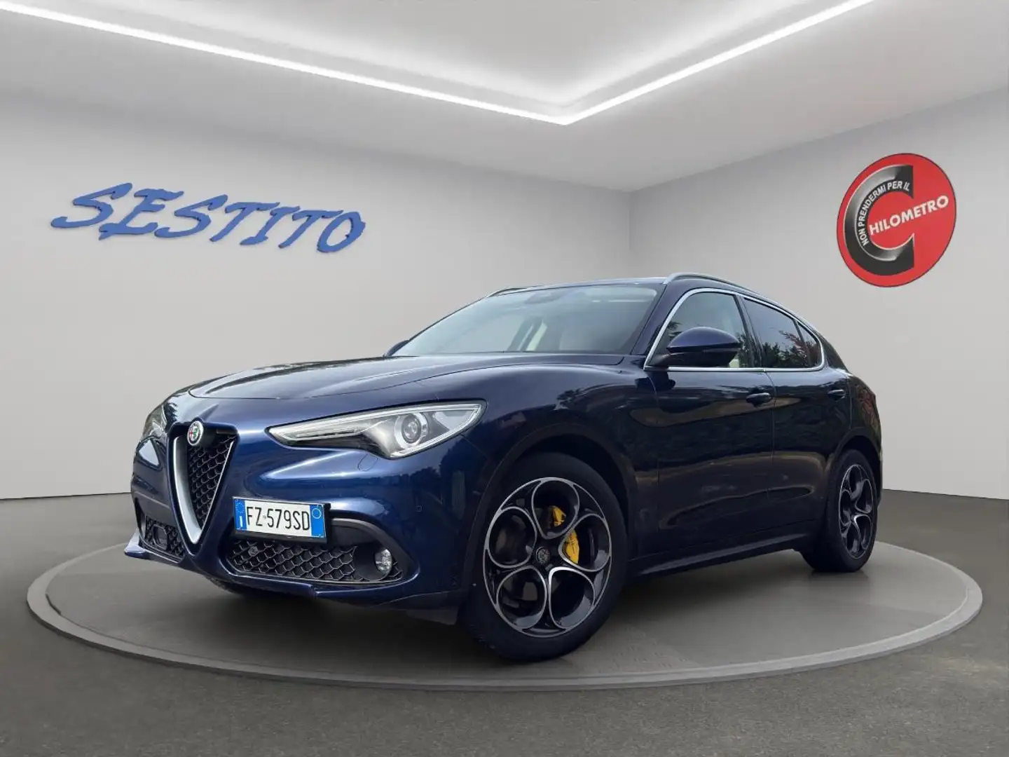 Alfa Romeo Stelvio 2.2 t Executive rwd 190cv auto my19 Bleu - 1