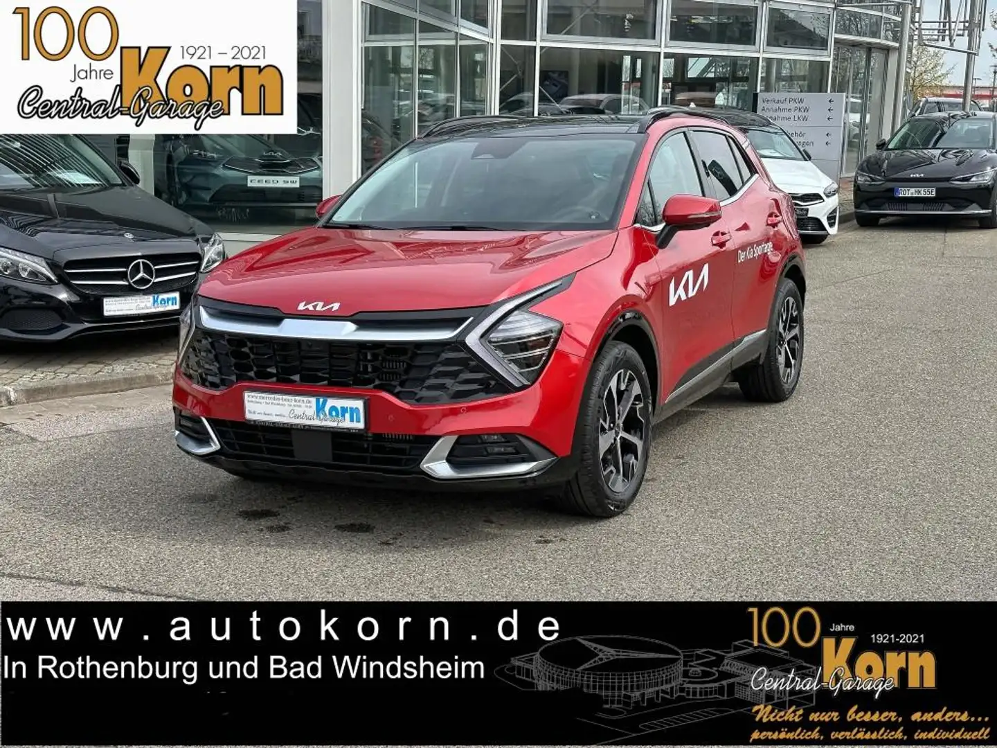 Kia Sportage 1.6 T Spirit 4WD PanoDach SoundP ParkP Rosso - 1