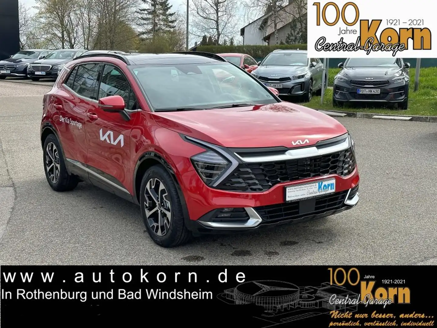 Kia Sportage 1.6 T Spirit 4WD PanoDach SoundP ParkP Rojo - 2
