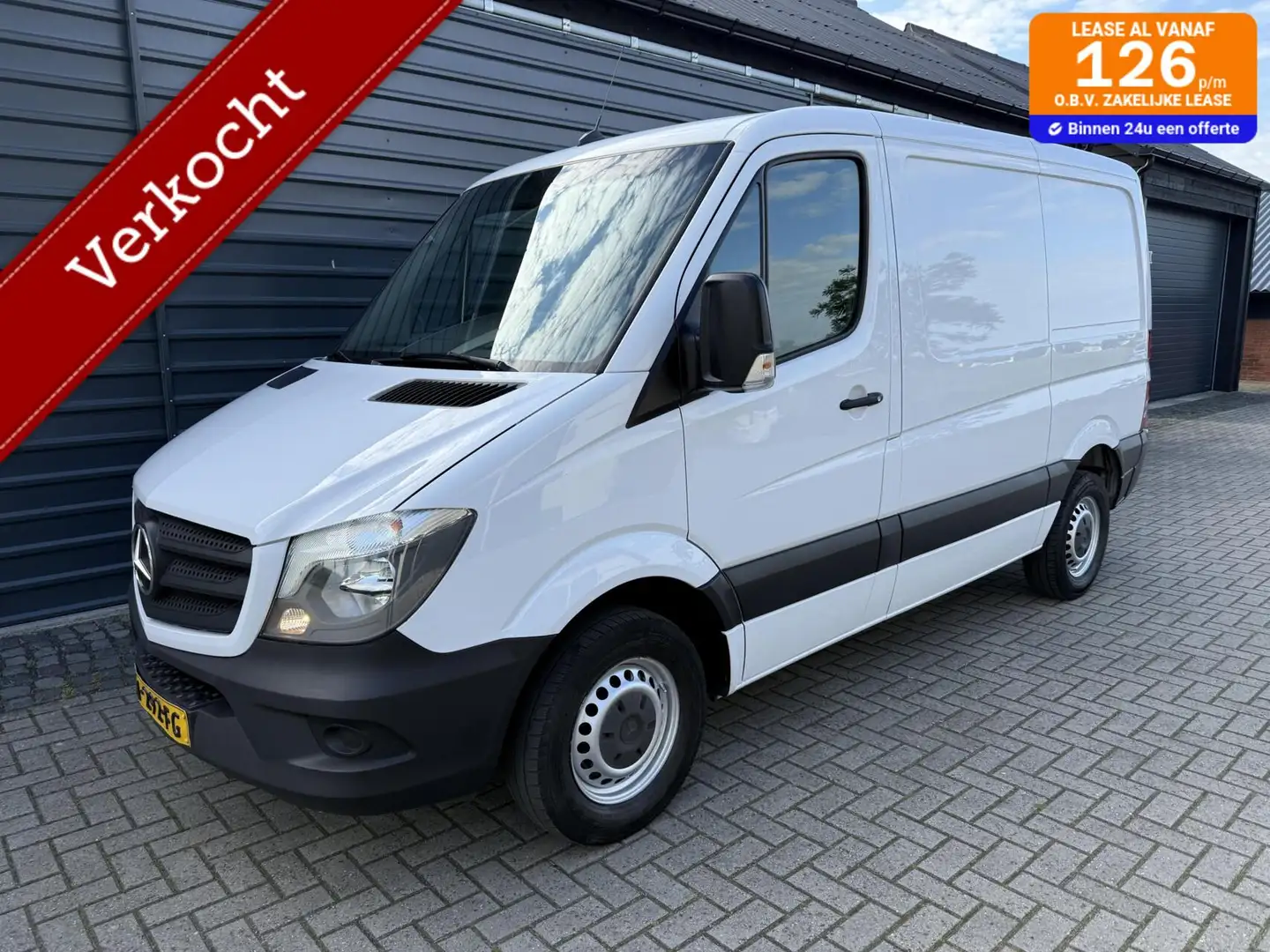 Mercedes-Benz Sprinter bestel 211 2.2 CDI Automaat Cruise! Airco! Blanc - 1