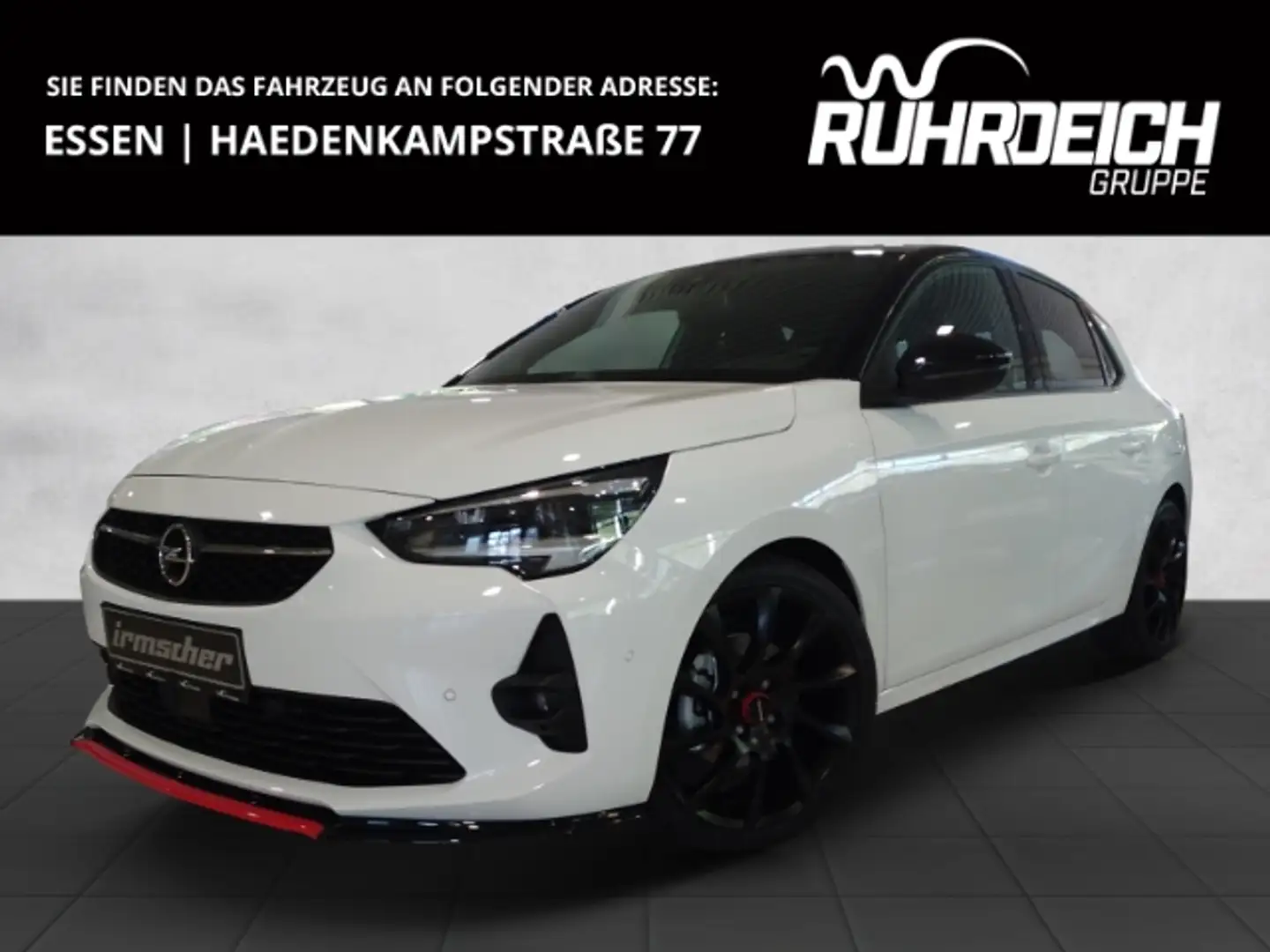 Opel Corsa F GS Line 1.2 Irmscher LED SHZ LHZ PDC KAMERA Blanc - 1